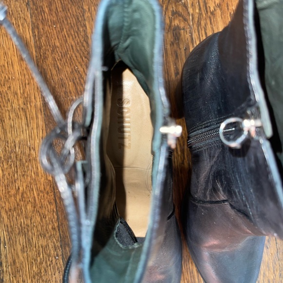 Schutz Leather Booties - Picture 4 of 4
